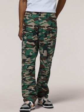 LCKR C-24 Standard Fit Cargo Pants Desert Camo Small NWT